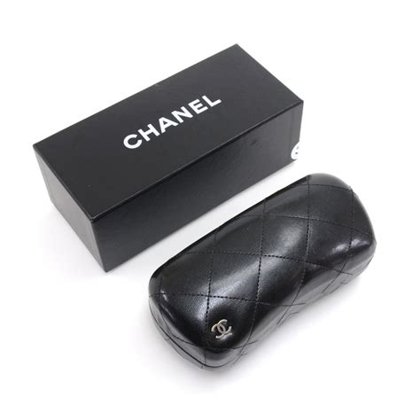 chanel rectangular sunglasses|Chanel quilted sunglasses case.